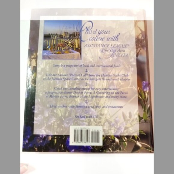 Settings on the Dock of the Bay Vintage Cookbook Hardback 1st Edition - Picture 5 of 5